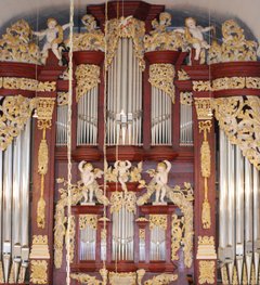 Stertzing-Orgel in der St. Petri-Kirche zu Büßleben